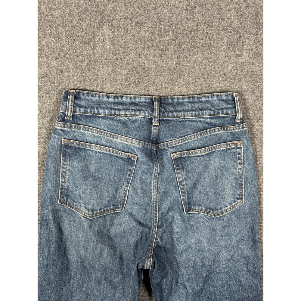 Reformation Jeans‎ Womens 29 Blue High Rise Wide Leg Denim Cotton Stretch EUC - Picture 15 of 15